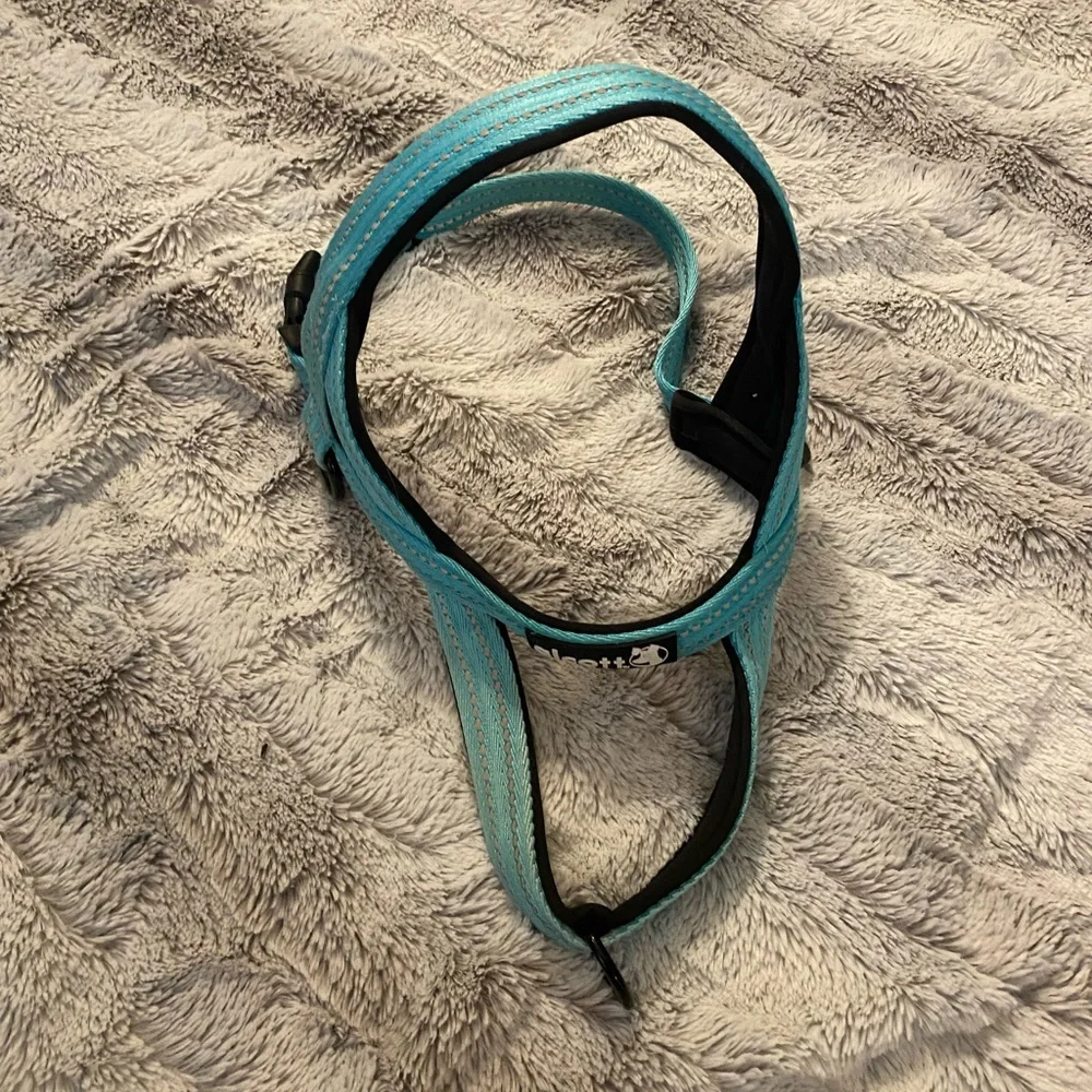 Alcott | Reinforced Neoprene Dog Harness in Blue W/ Reflective Stitching[SIZE L] - Picture 3 of 6